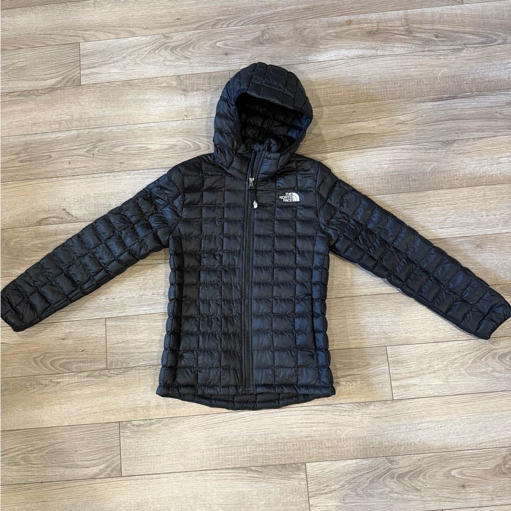 Girl’s North Face Black Puffer Jacket